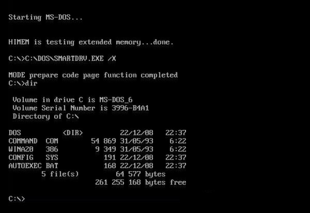 Развитие MS DOS timeline | Timetoast timelines
