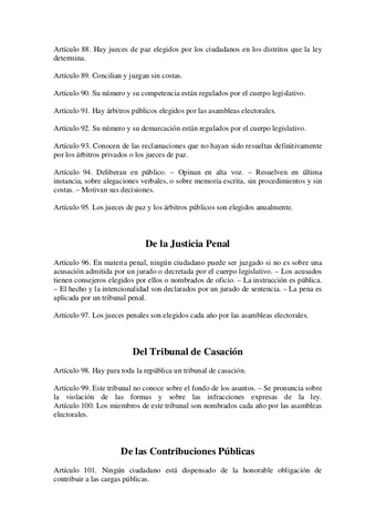 Segunda constitucion