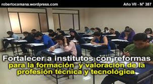 Educación en el empleo (Técnica y Tecnológica)