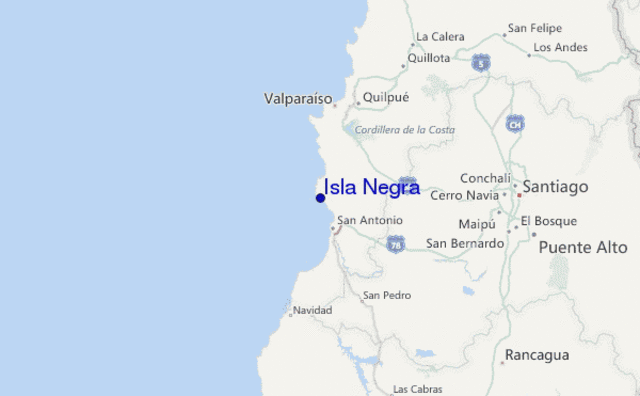 Seminario en Isla Negra , Chile