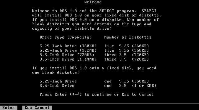 MS-DOS 4.0