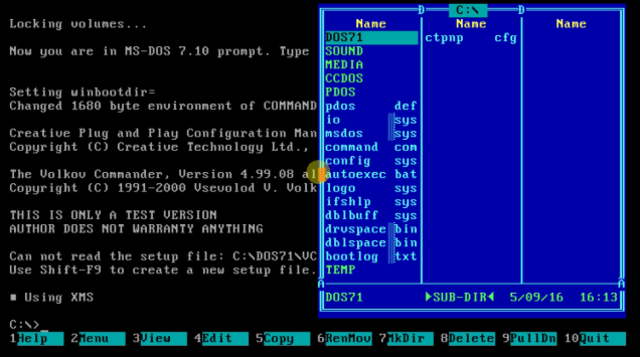 MS-DOS 7.1