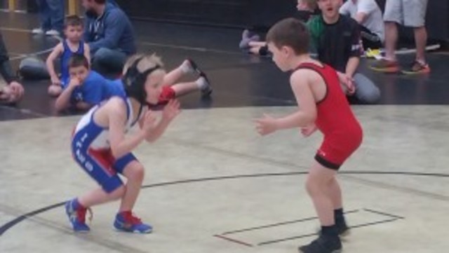 first wrestling tournament
