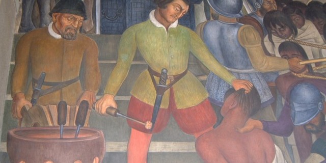 Spanish conquest of Mexico begins