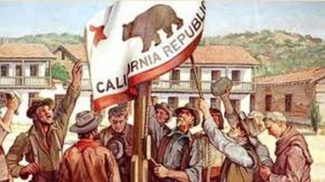 The Bear Flag Revolt begins