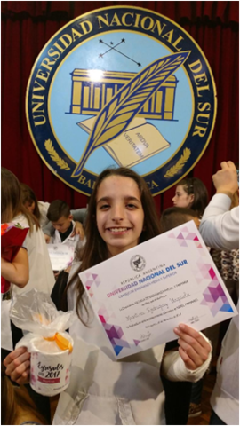 Egresada del Primario