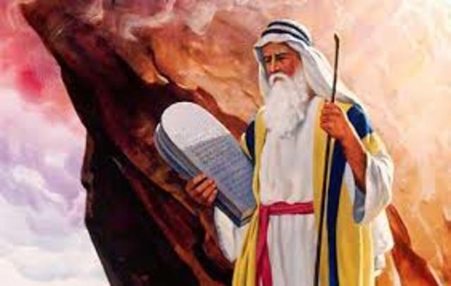 1300 AC ETAPA DE LA ESCLAVITUD EN EGIPTO, MOISÉS EL PATRIARCA