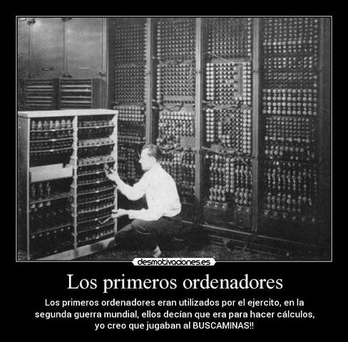 APARECEN LOS ORDENADORES