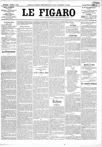 Manifiesto Futurista