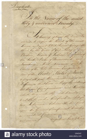 Treaty of Paris 1783