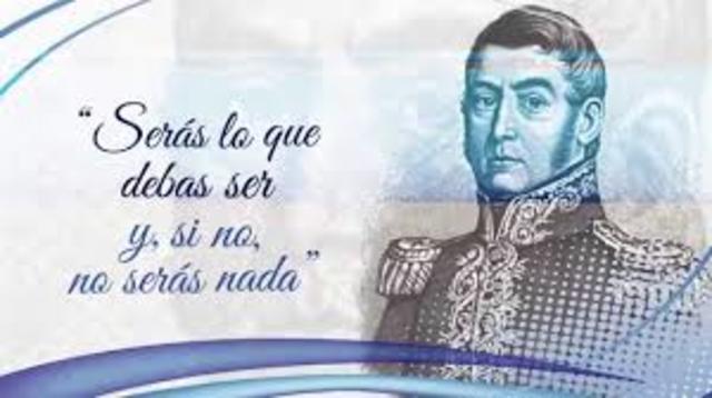 “Aniversario de la muerte de San Martín”