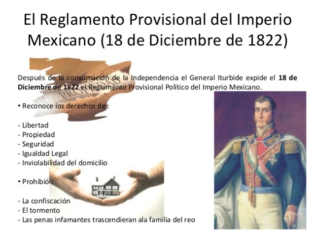 Reglamento Provisional Político del Imperio Mexicano (