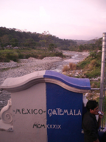 Mexico-Guatemala border
