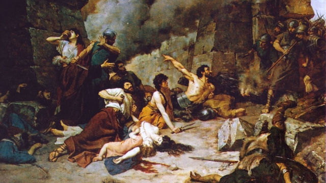 Destrucción de Numancia, la última ciudad celtíbera