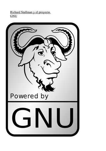 proyecto GNU