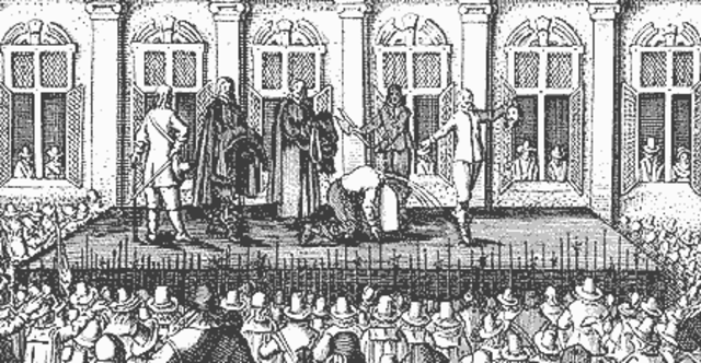 Charles I Executed