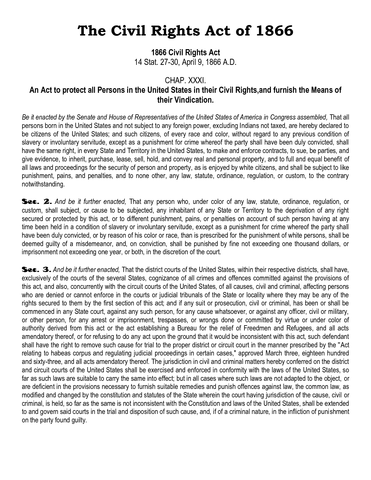 Citizenship to the Freed Slaves