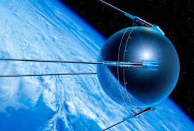 First artificial satellite Sputnik 1