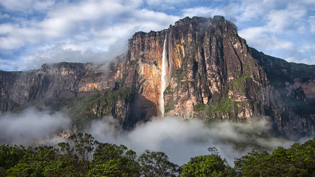 Las cataratas impresionan
