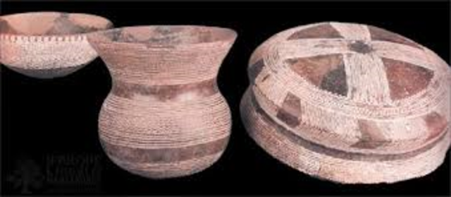 2250 a.C: Trabajo con cobre y cerámica campaniforme.