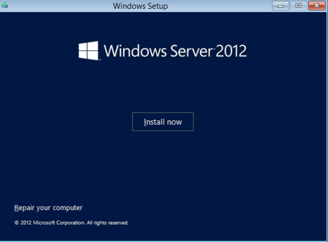 Windows server 2012