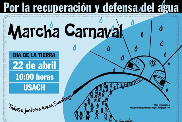 Marcha Carnaval por la recuperación y defensa del agua