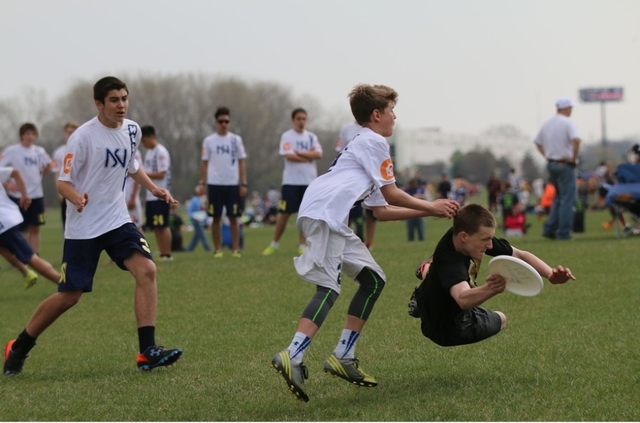 Yo jugué el ultimate frisbee