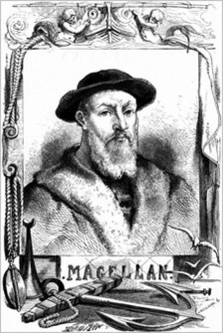 Magellan Sails into Pacific Ocean