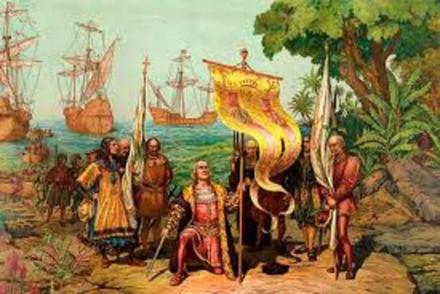 "Christopher Columbus  Arrives In America"