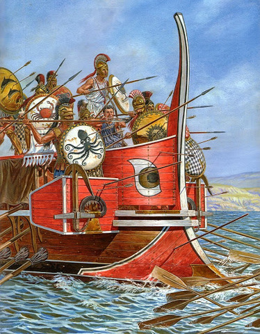 Pericles leads the navy of Athens in a seige against Samos.