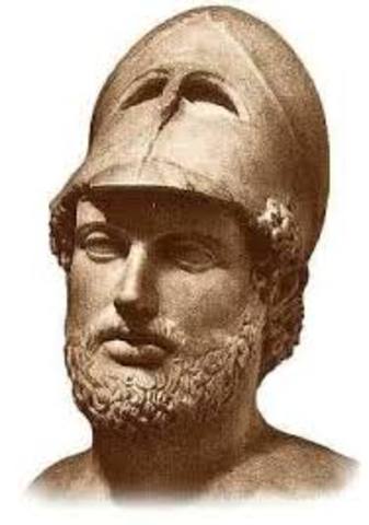 Pericles dies.