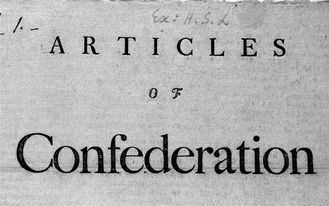 Articles of Confederation