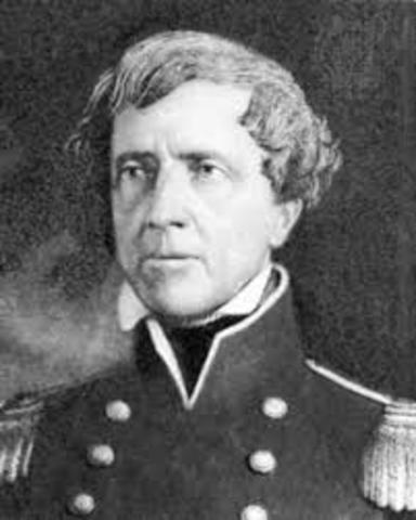 Stephen Kearny leads the U.S. army in the occupation of New Mexico.