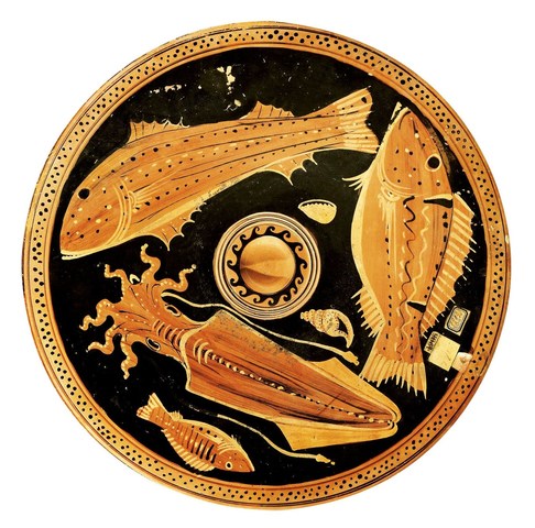 El pescado en Grecia antigua