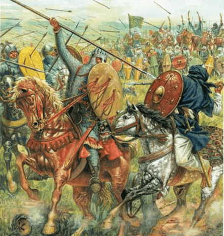 El Cid y su mesnada conquistan Castejón