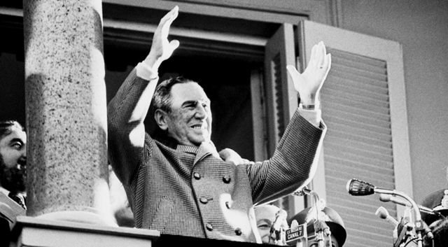 Perón y su última aparición