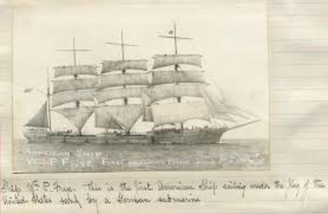 Germany sinks William P. Fry