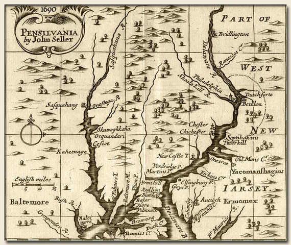 The Colony of Pennsylvania - William Penn Signs a Treaty