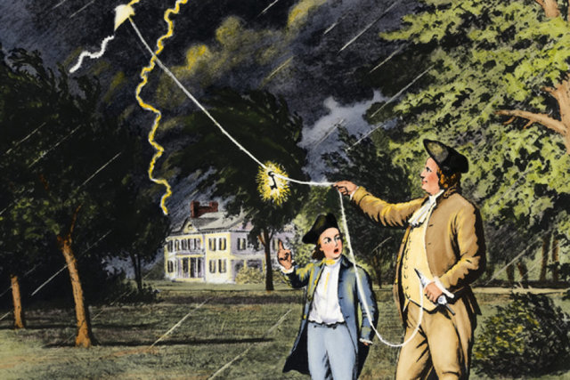 Ben Franklin Discovers Electricity