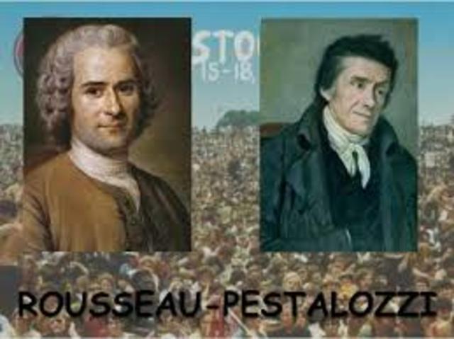 LA ILUSTRACIÓN. J.J ROUSSEAU Y PESTALOZZI. 1700-1800