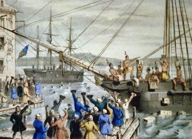 Boston Tea Party and the Intolerable Acts