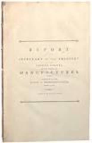 Hamilton's report on Manufactures
