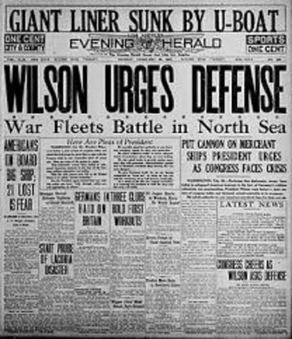 Germany Reneges on Sussex Pledge- Sinks American ship Laconia