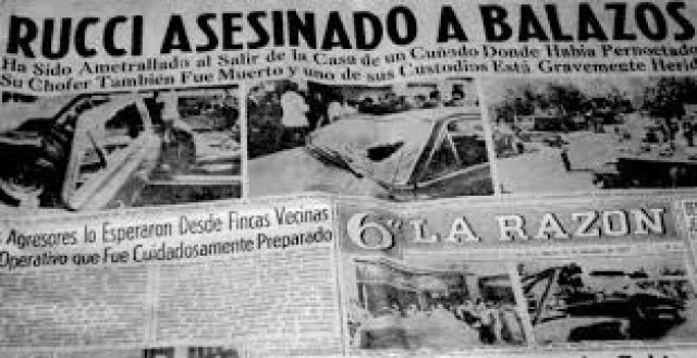 Asesinan a Rucci