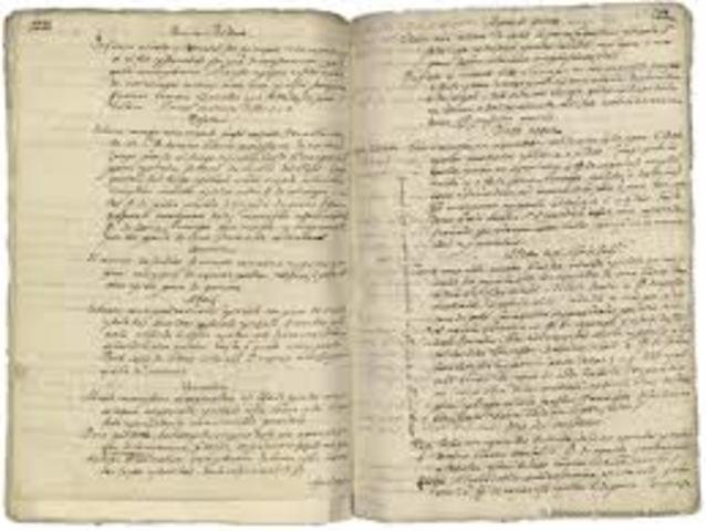 Recetario siglo XIV y XV.