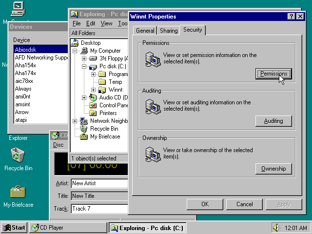 WINDOWS NT 4.0