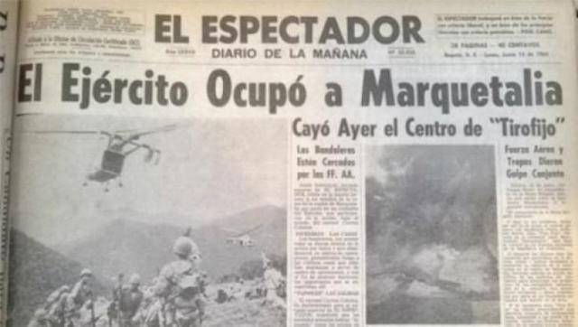 Operación Marquetalia en Colombia 1964