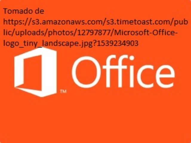 Aparece Microsoft office