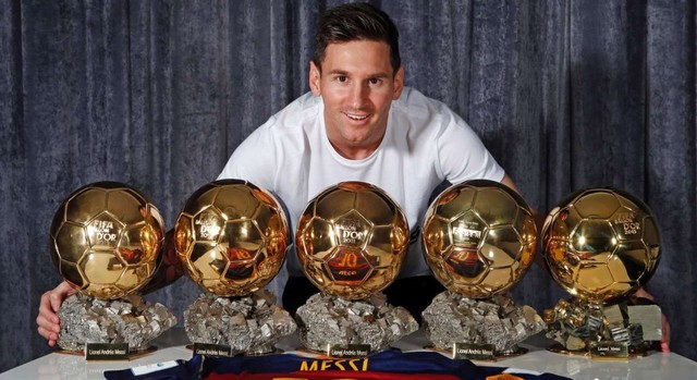 se gano 5 balones de oro