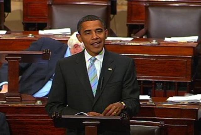 Obama Becomes US Senator